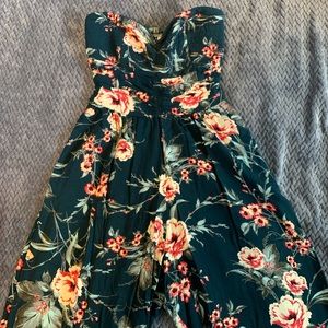 NWOT Floral jumpsuit